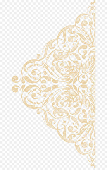 Lace Texture mapping Pattern - Gold lace texture Ornament 