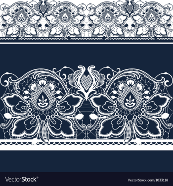 Lace vector image Lace vector image
