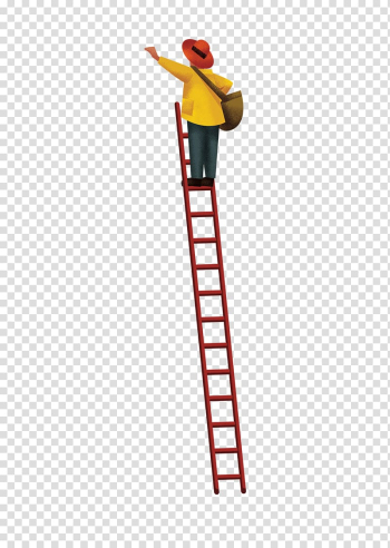 Ladder , The people on the ladder transparent background PNG clipart Ladder , The people on the ladder transparent background PNG clipart