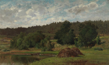 Lakeside landscape, 1877 | Free Photo - rawpixel Lakeside landscape, 1877 | Free Photo - rawpixel