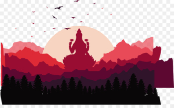 Lakshmi Illustration - Mountain cloud clouds vector Lakshmi Illustration - Mountain cloud clouds vector