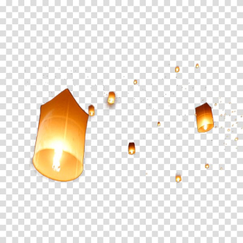 Lamps on air, Light Sky lantern Mid-Autumn Festival, Mid-Autumn Festival hole lights transparent background PNG clipart