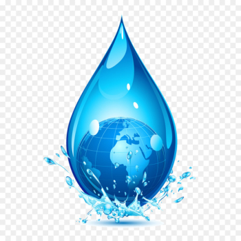Land use, land-use change, and forestry Global warming Climate change Sea level Water - Earth and water droplets Vector 