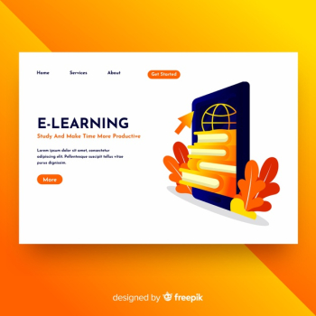 Landing page Landing page