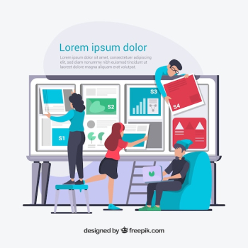 Landing page for a website Landing page for a website