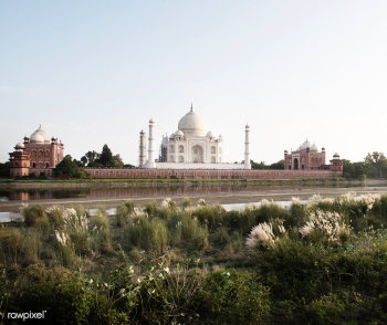 Landmark landscape taj mahal | Free stock photo - 90411