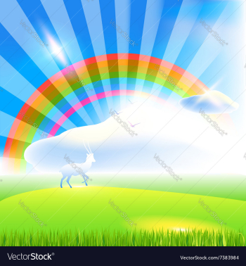 Landscape Blue sky background art vector image Landscape Blue sky background art vector image