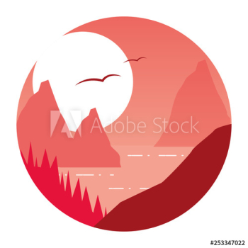 landscape mountains forest landscape mountains forest