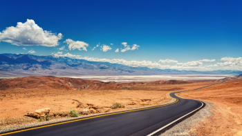 Landscape Photo of Road Under Blue Sky Landscape Photo of Road Under Blue Sky