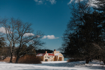 Landscape Photography of House Under Calm Blue Sky Landscape Photography of House Under Calm Blue Sky