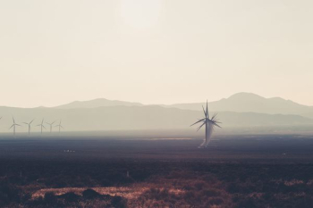 landscape photography of wind mills landscape photography of wind mills