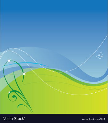 Landscape vector image Landscape vector image