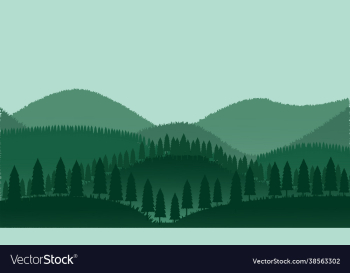 landscape with mountains and trees landscape with mountains and trees