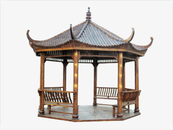 Landscape Wooden Gazebo, Landscape Clipart, Landscape, Wood PNG ...