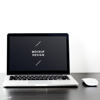 Laptop digital device screen mockup | Free stock psd mockup - 527607