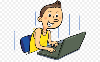 Laptop Internet - Vector laptop online men Laptop Internet - Vector laptop online men