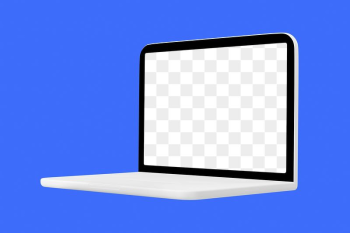 Laptop screen png 3D mockup, | Free PNG - rawpixel