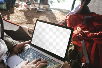 Laptop screen png mockup, transparent | Free PNG Mockup - rawpixel