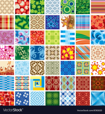 Large Set of Backgrounds for Design vector image Large Set of Backgrounds for Design vector image