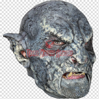 Latex mask Orc Costume Goblin, mask transparent background PNG clipart Latex mask Orc Costume Goblin, mask transparent background PNG clipart