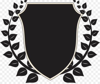Laurel wreath Award Illustration - Shield Laurel wreath Award Illustration - Shield