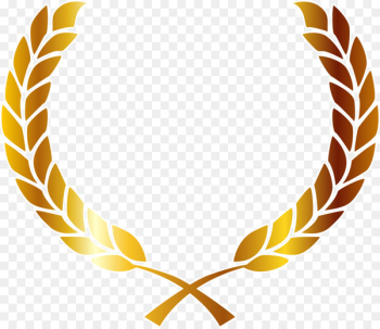 Laurel wreath Bay Laurel Euclidean vector Clip art - Golden rice frame 