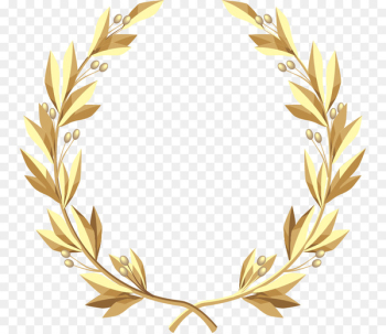 Laurel wreath Gold Clip art - Vector painted golden wheat Laurel wreath Gold Clip art - Vector painted golden wheat