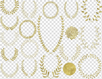 Laurel wreath Gold Ink Tattoo, gold transparent background PNG clipart Laurel wreath Gold Ink Tattoo, gold transparent background PNG clipart