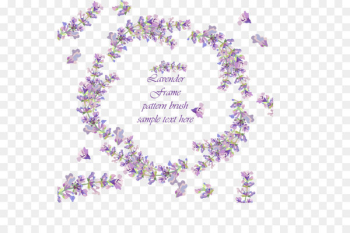 Lavender Euclidean vector Flower - Romantic lavender wreath Lavender Euclidean vector Flower - Romantic lavender wreath