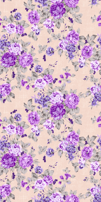 Lavender Floral Pattern on Beige Background Lavender Floral Pattern on Beige Background
