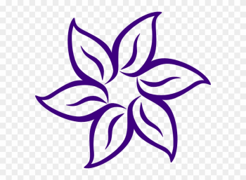 Lavender Flower Clip Art - Cartoon Flowers Lavender Flower Clip Art - Cartoon Flowers