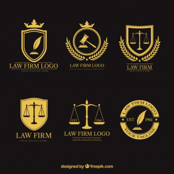 Law logotype set Free Vector Law logotype set Free Vector