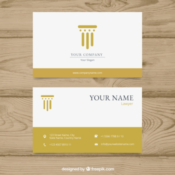Lawyer card template Lawyer card template