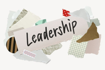 Leadership word typography, aesthetic paper | Free PSD - rawpixel Leadership word typography, aesthetic paper | Free PSD - rawpixel