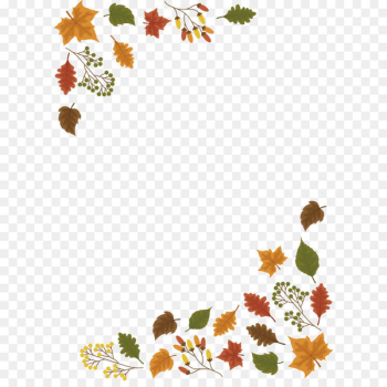 Leaf Autumn - The maple leaf border Leaf Autumn - The maple leaf border