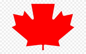 Leaf Clipart Canadian - Canadian Maple Leaf Png Transparent Png ...