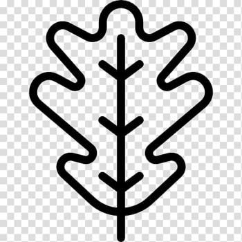 Free: Leaf Computer Icons Silhouette , Leaf transparent background PNG ...