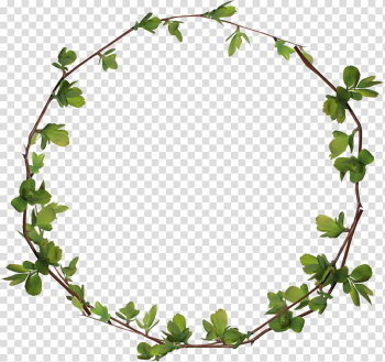 Leaf wreath illustration, Circle , Leaves ring transparent background PNG clipart