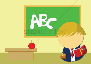 Learning alphabet in classroom Learning alphabet in classroom
