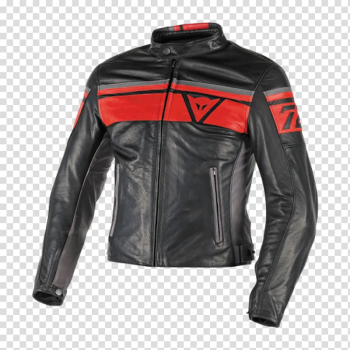 Leather jacket Dainese Clothing Smoking jacket, jacket transparent background PNG clipart