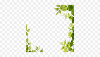 Leaves Green Frame - Leaves Frame Png