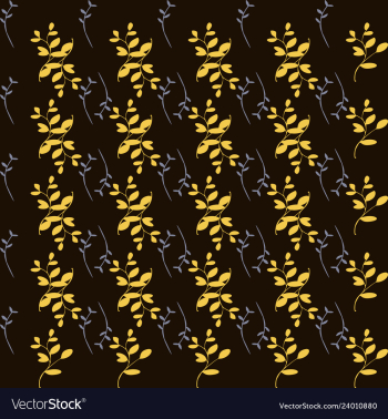 Leaves pattern endless background seamless vector image Leaves pattern endless background seamless vector image