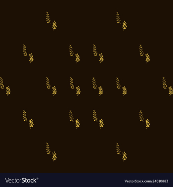Leaves pattern endless background seamless vector image Leaves pattern endless background seamless vector image