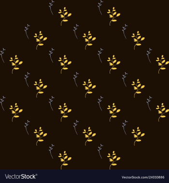 Leaves pattern endless background seamless vector image Leaves pattern endless background seamless vector image