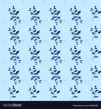 Leaves pattern endless background seamless vector image Leaves pattern endless background seamless vector image