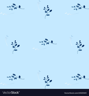 Leaves pattern endless background seamless vector image Leaves pattern endless background seamless vector image