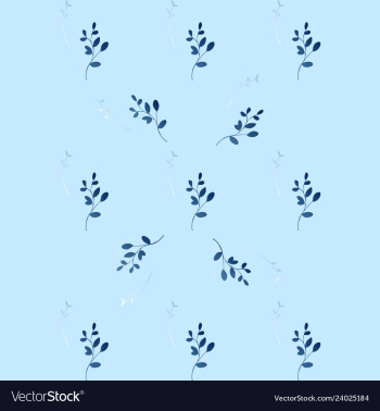 Leaves pattern endless background seamless vector image Leaves pattern endless background seamless vector image