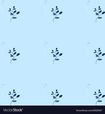 Leaves pattern endless background seamless vector image Leaves pattern endless background seamless vector image