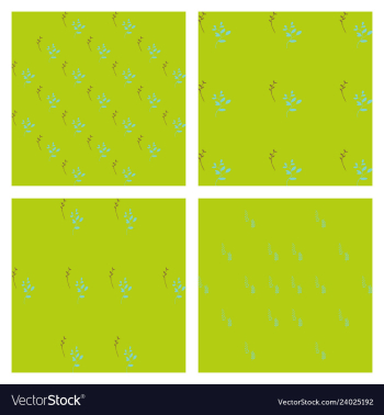 Leaves pattern endless background seamless vector image Leaves pattern endless background seamless vector image