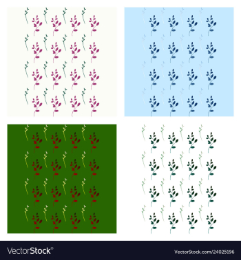 Leaves pattern endless background seamless vector image Leaves pattern endless background seamless vector image